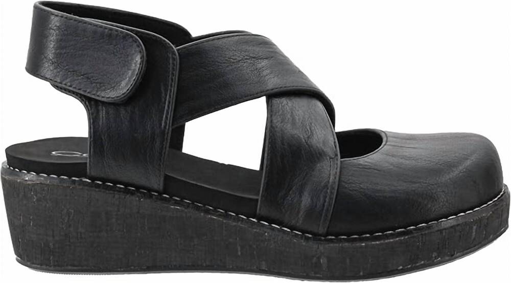 NEW CORKYS FOOTWEAR women's bring it in wedge in black